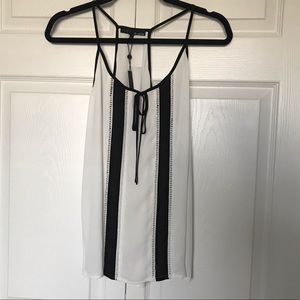 NWT Black & White Top
